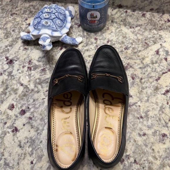 Sam Edelman Black Loafer Shoes Classic Preppy - Picture 8 of 11